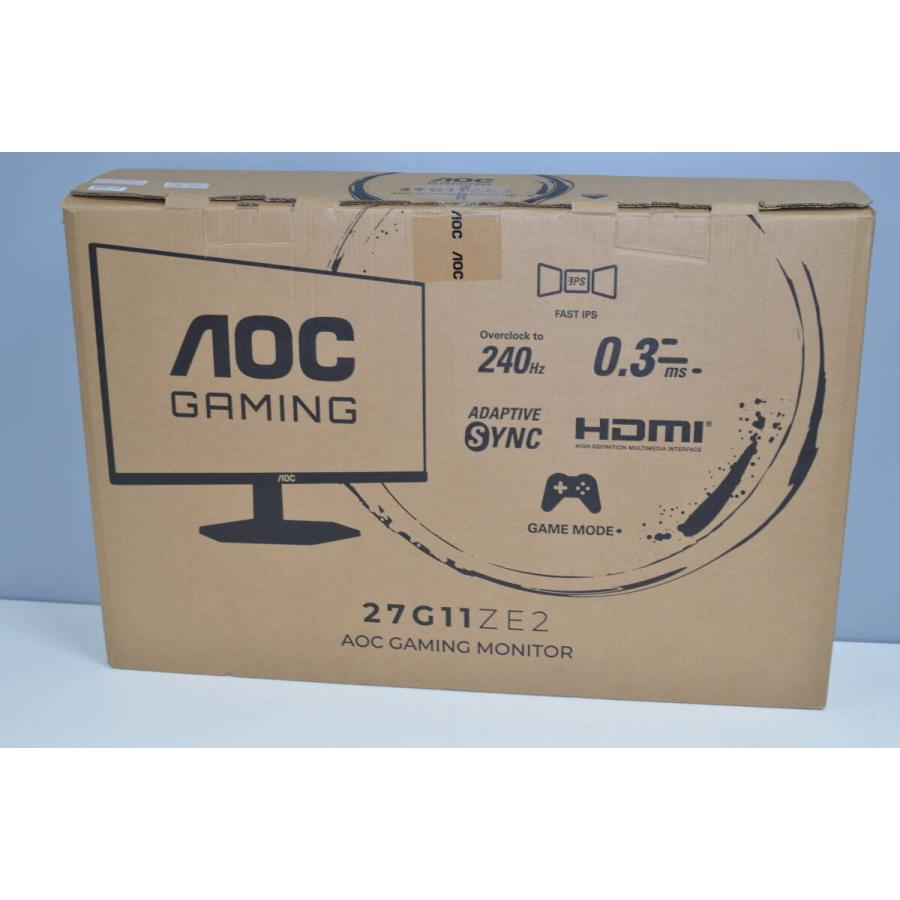 中古良品 AOC 27G11ZE2/11 27型ワイドゲーミングモニター 液晶
