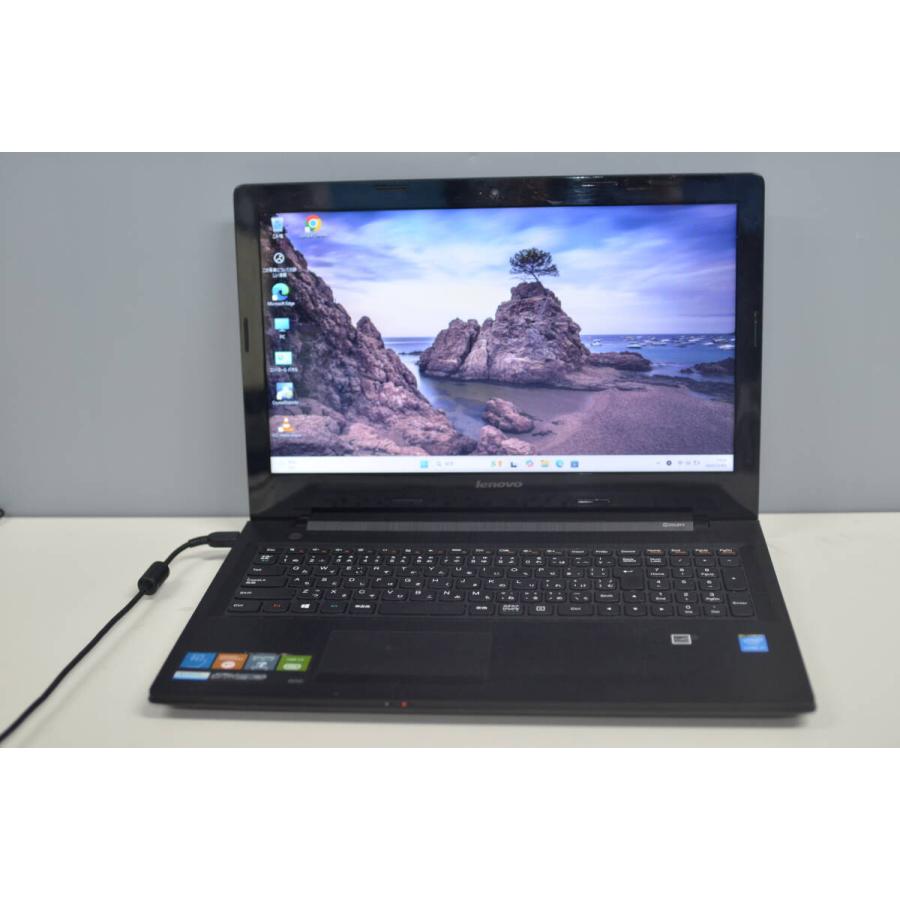 中古ノートパソコン LENOVO G50-70 Windows11 爆速SSD480GB core i7