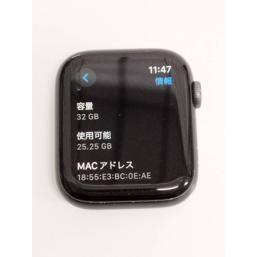 Apple Watch Series 5/GPS/44mm/A2093/スペースグレー〈MWVF2J/A〉 (5 