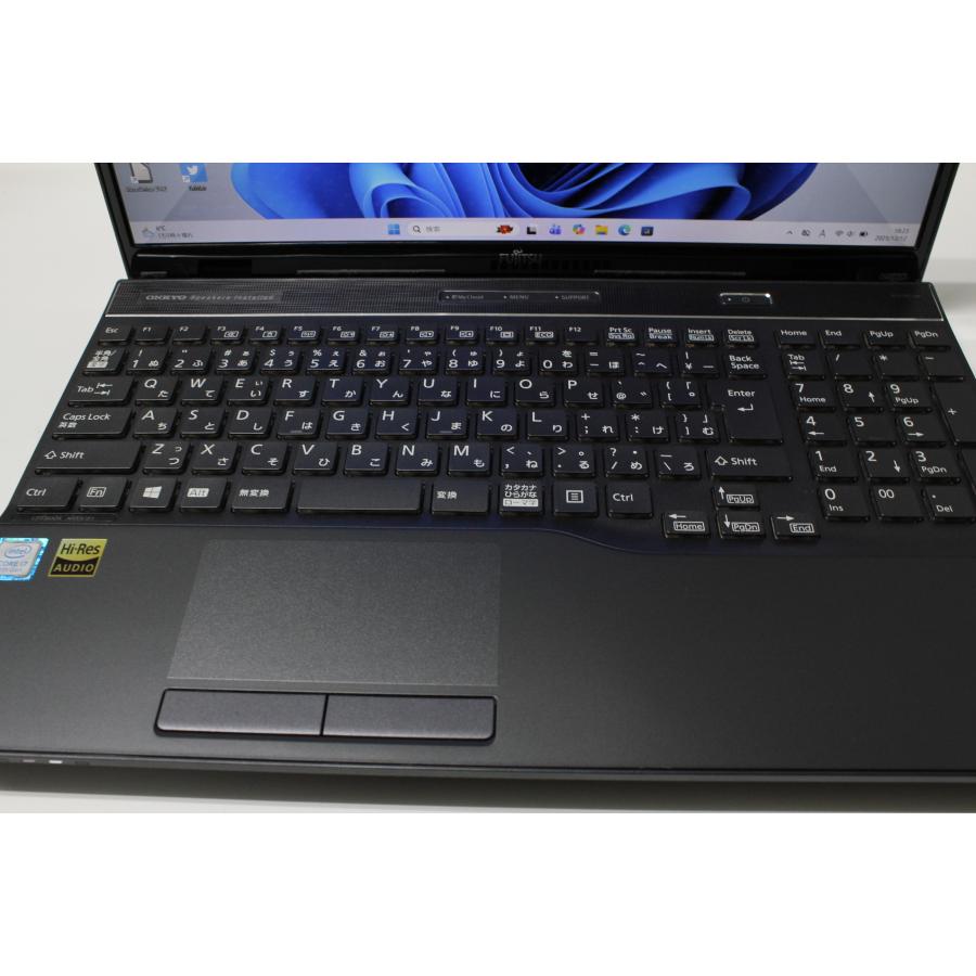 中古ノートPC】富士通〈LIFEBOOK AHシリーズ〉Intel Core i7/SSD256GB