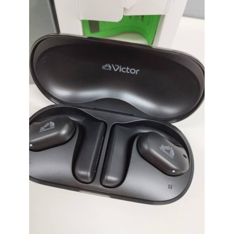良品】Victor nearphones HA-NP35T/ワイヤレスイヤホン/ブラック