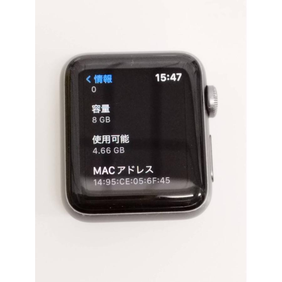 Apple Watch Series 3/GPS/38mm/A1858/スペースグレー〈MTF02J/A〉 Apple Watch Series 3/GPS/38m/A1858/スペースグレー〈MTF02J/A〉 (1