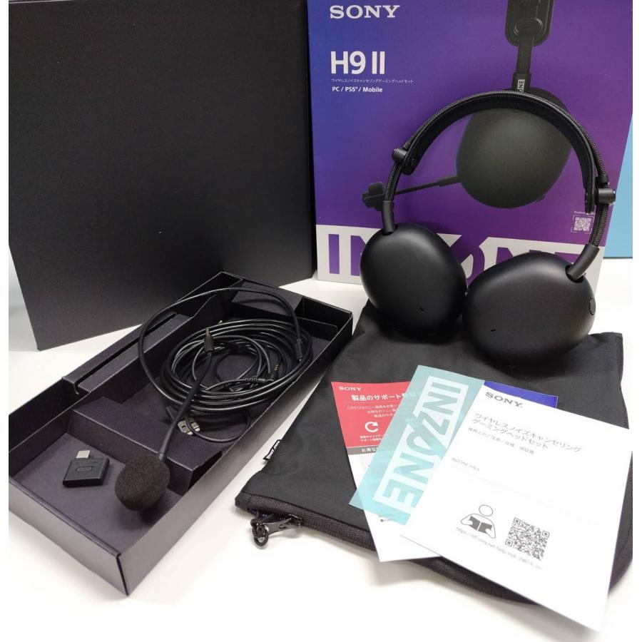 SONY INZONE H9 II ゲーミングヘッドセット WH-G910N/BZ : 中古