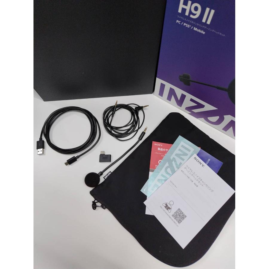 SONY INZONE H9 II ゲーミングヘッドセット WH-G910N/BZ : 中古