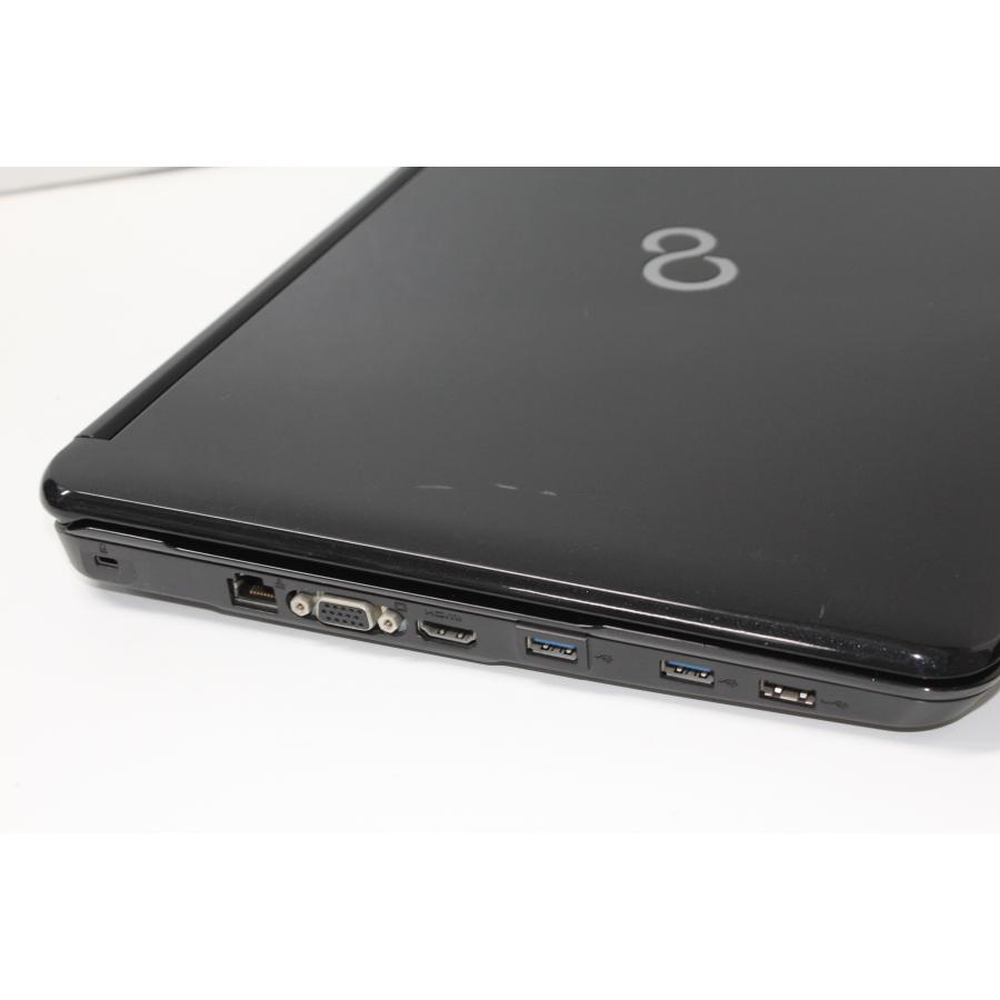 新品SSD 日本製 中古良品 赤 ノートパソコン 15.6型 富士通 AH54/G 第2世代Core i5 8GB DVDマルチ 無線 webカメラ Windows10 Office 富士通 ノートパソコン アウトレット Office付き 新品 同様 Windows11