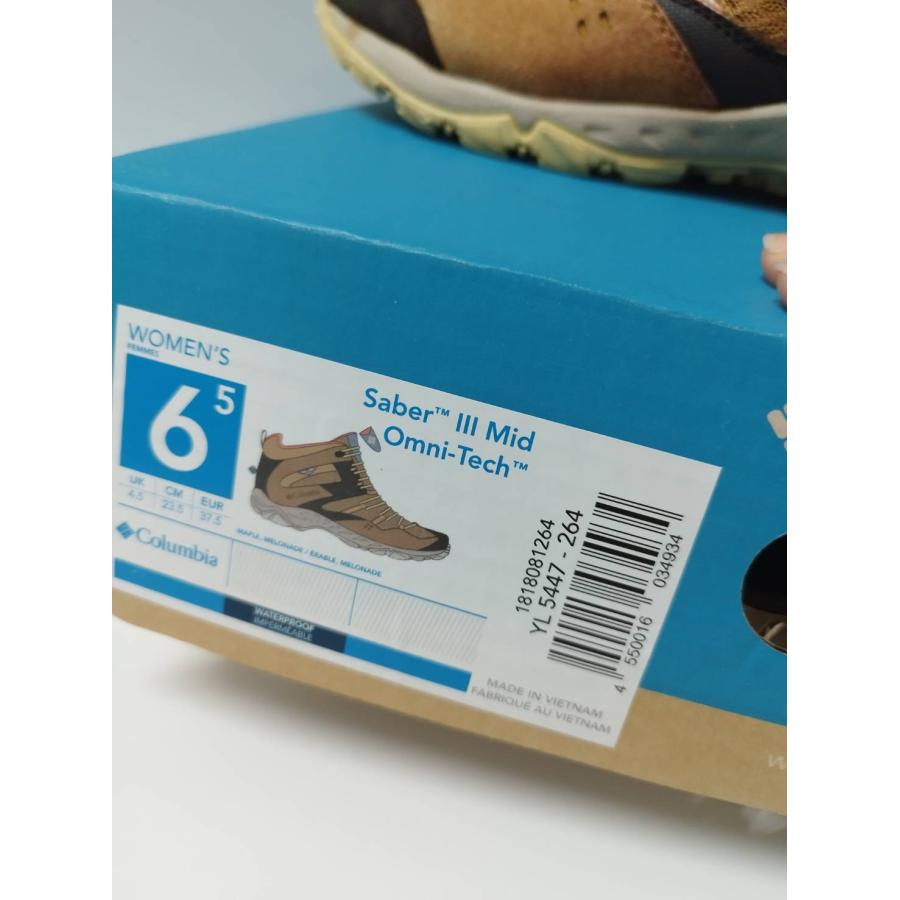 【良品】Columbia コロンビア Saber III Mid Omni-Tech/登山靴/23.5cm〈クリーニング済み〉 |  | 04