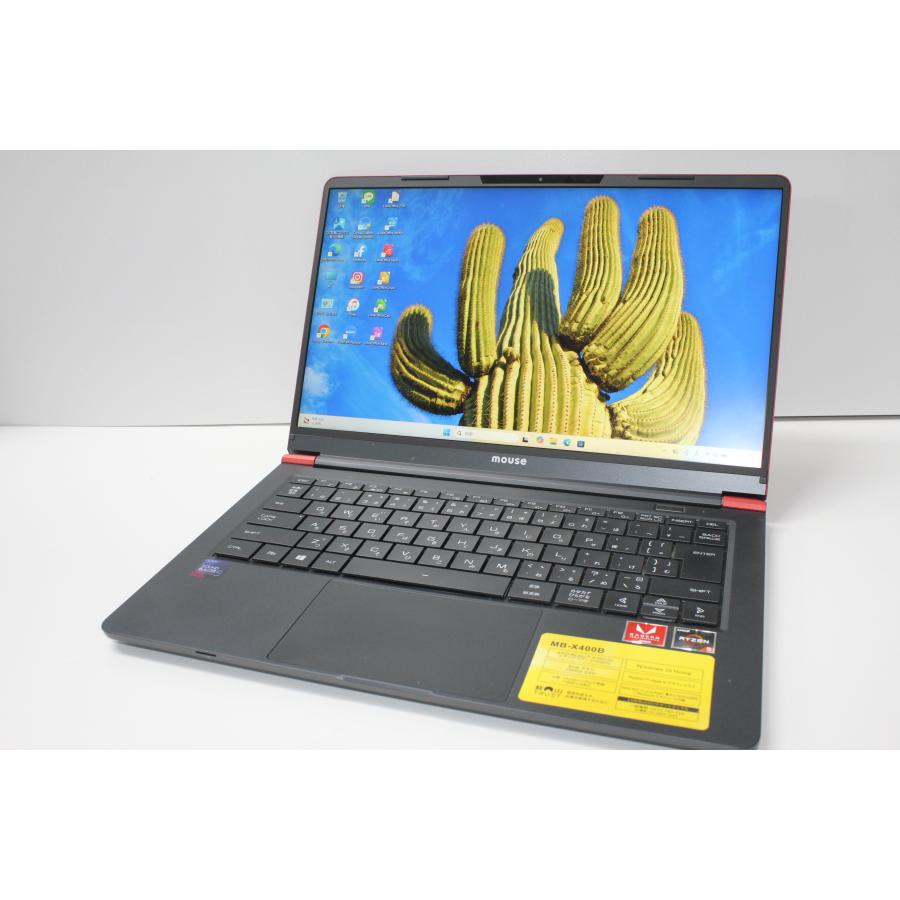 中古ノートPC】マウスコンピューター〈m-Book X400B〉Ryzen 5/SSD256GB