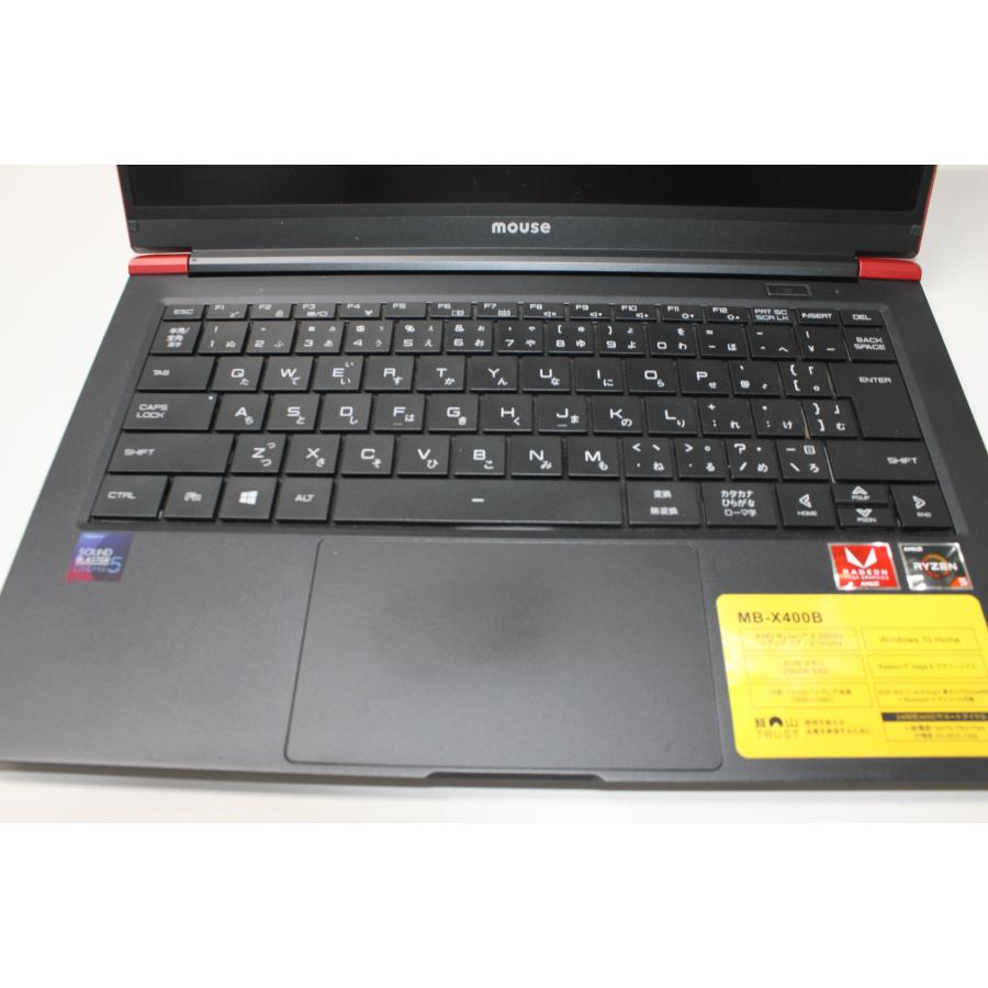 中古ノートPC】マウスコンピューター〈m-Book X400B〉Ryzen 5/SSD256GB