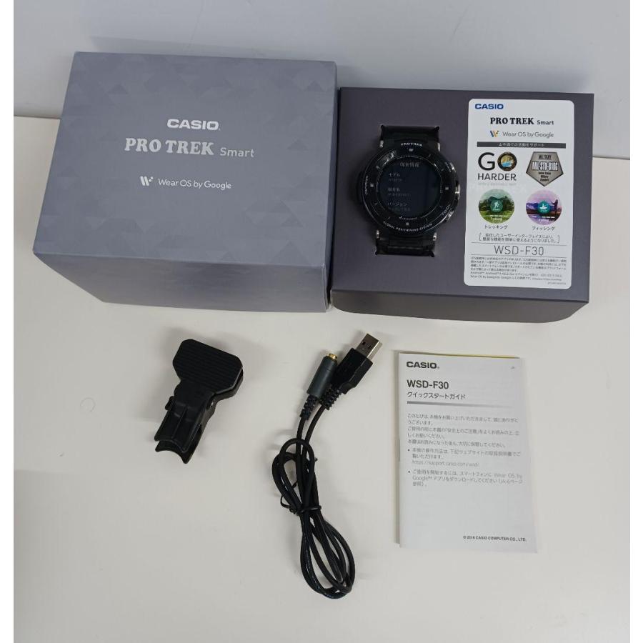 中古カシオ プロトレック スマートウォッチWSD-F30-BK : 中古パソコン 