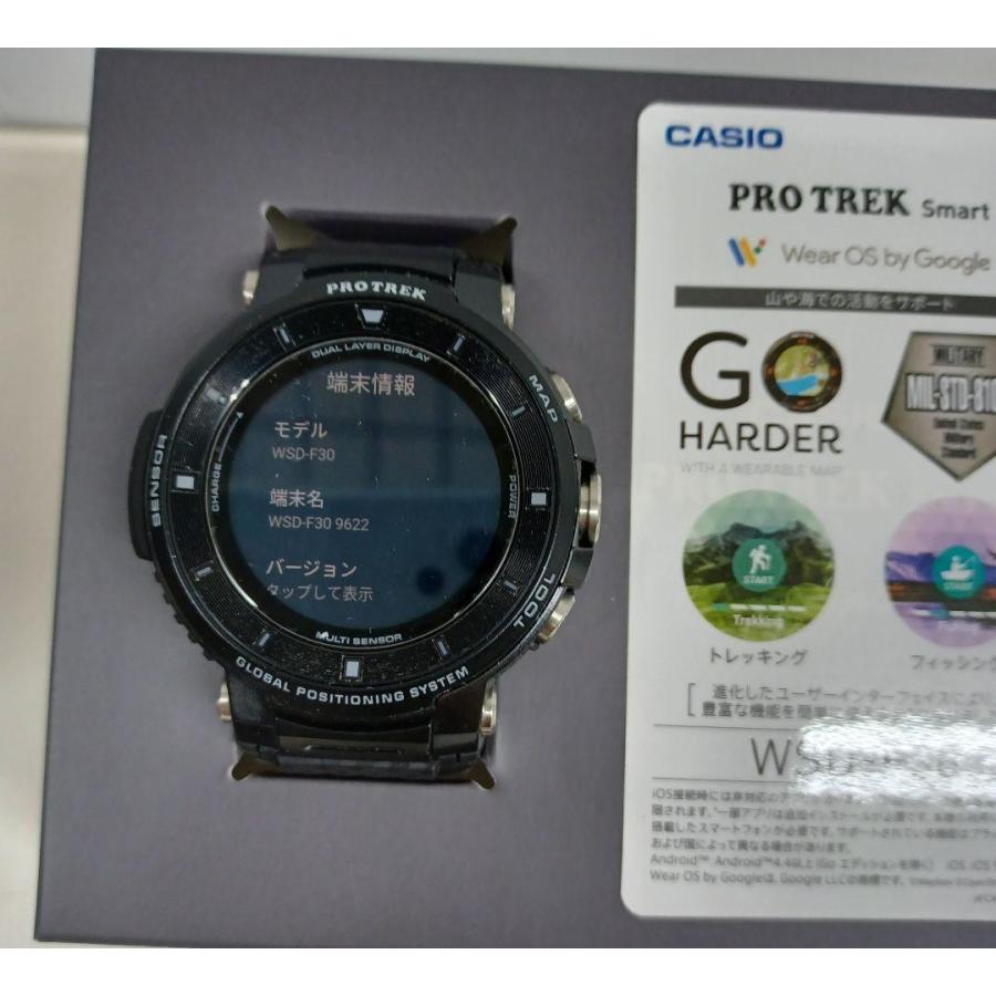 CASIO　カシオ PROTREK スマートウォッチ WSD-F30-BK 黒 カシオ プロトレック スマート「WSD-F30」をレビュー！｜試用
