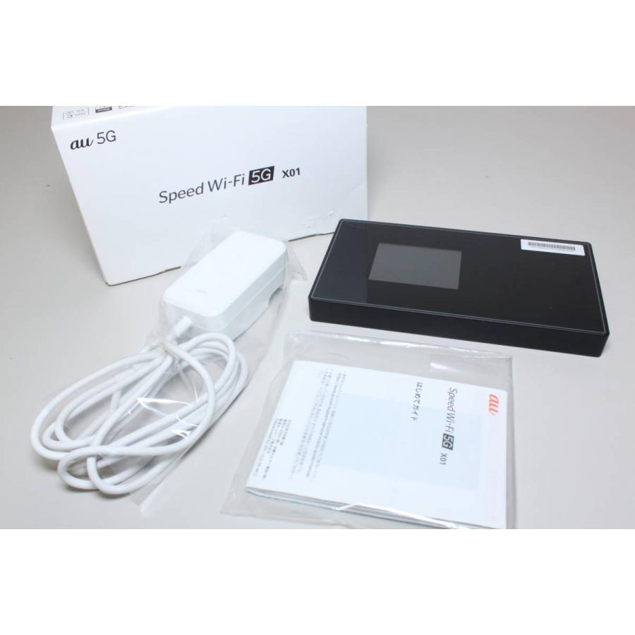 au/Speed Wi-Fi 5G X01〈SHR01〉モバイルルーター (4) : 中古 au/Speed Wi-Fi 5G X01〈SHR01〉モバイルルーター (4) : 中古
