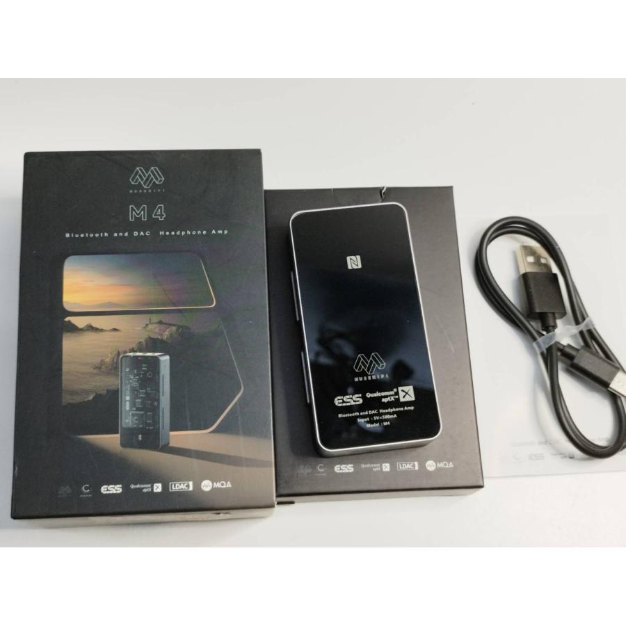 MUSE HIFI M4 ポータブル Bluetooth DAC アンプ/ES9038Q2M/ES9603Q