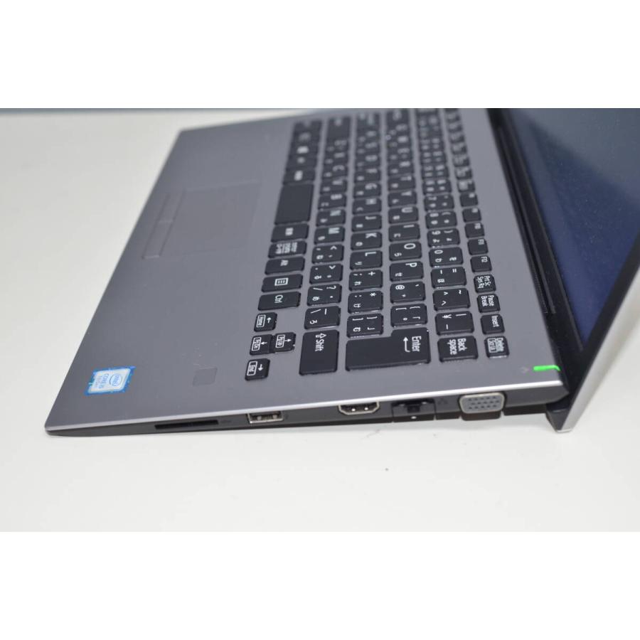 中古軽量ノートパソコン SONY VJS132C12N Windows11+office 爆速SSD128GB core i5-7200U/メモリ4GB/13.3インチ/無線/WEBカメラ 中古軽量ノートパソコン SONY VJS132C12N Windows11+office 爆速