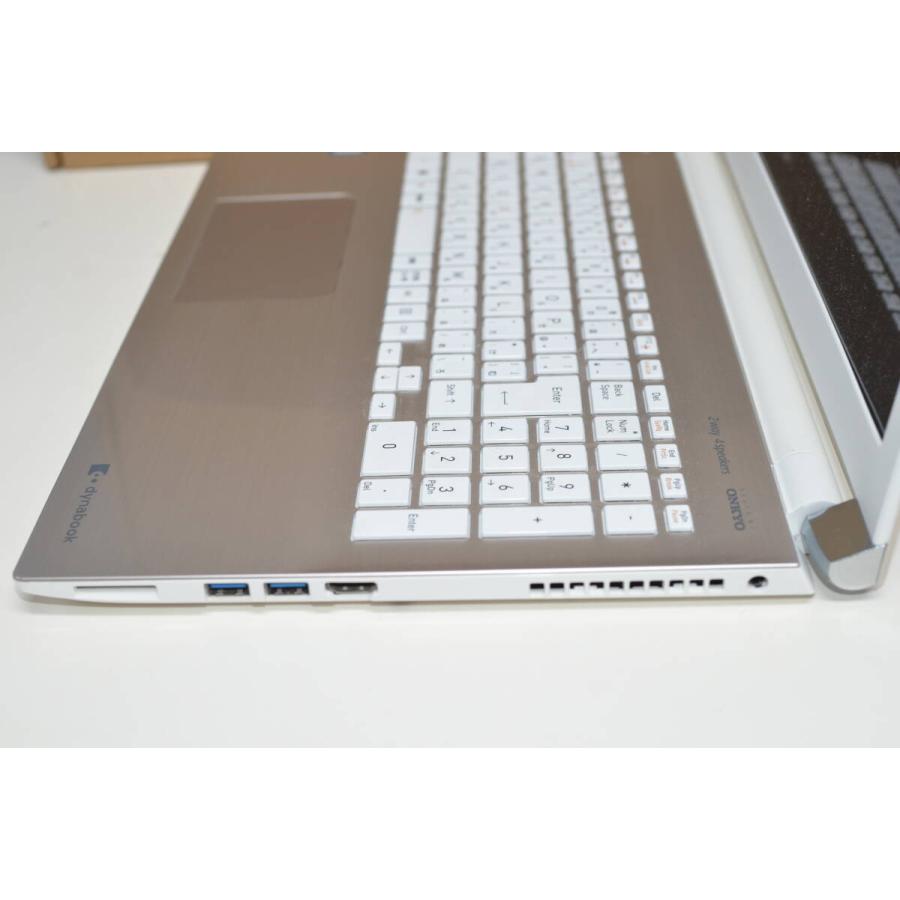中古ノートパソコン 東芝 T65/HG 第8世代 i7 爆速SSD512GB メモリー8GB 