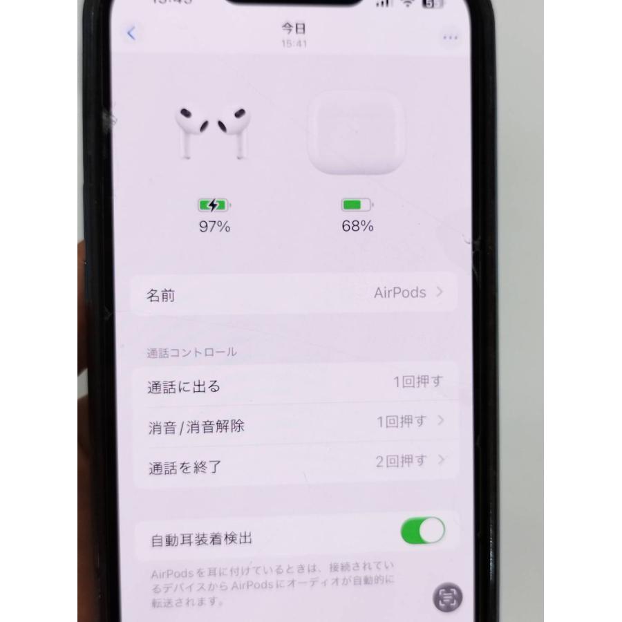 純正】Apple AirPods 第3世代/ワイヤレスイヤホン/左耳のみ