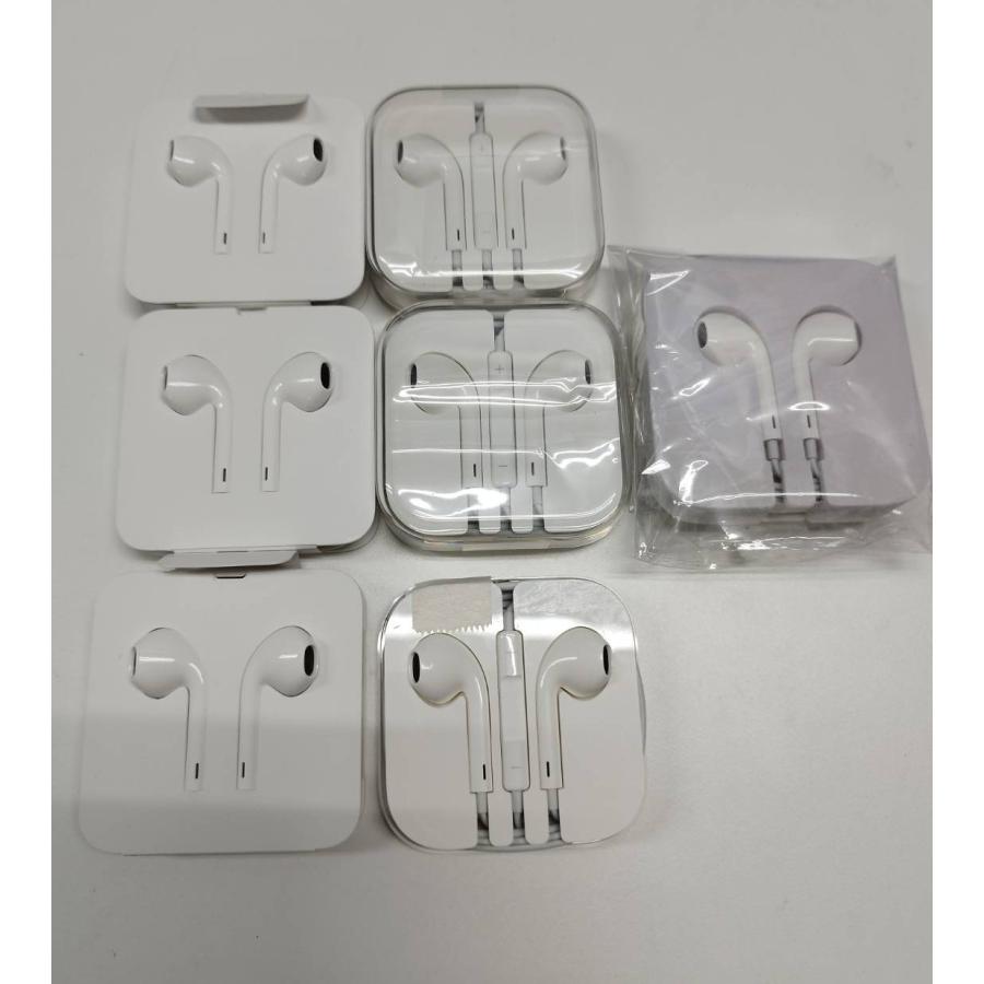 未使用　Apple　純正イヤホン　7セット　iPhone 未使用】Apple 純正 有線イヤホン 7個まとめ売り！ : 中古パソコン
