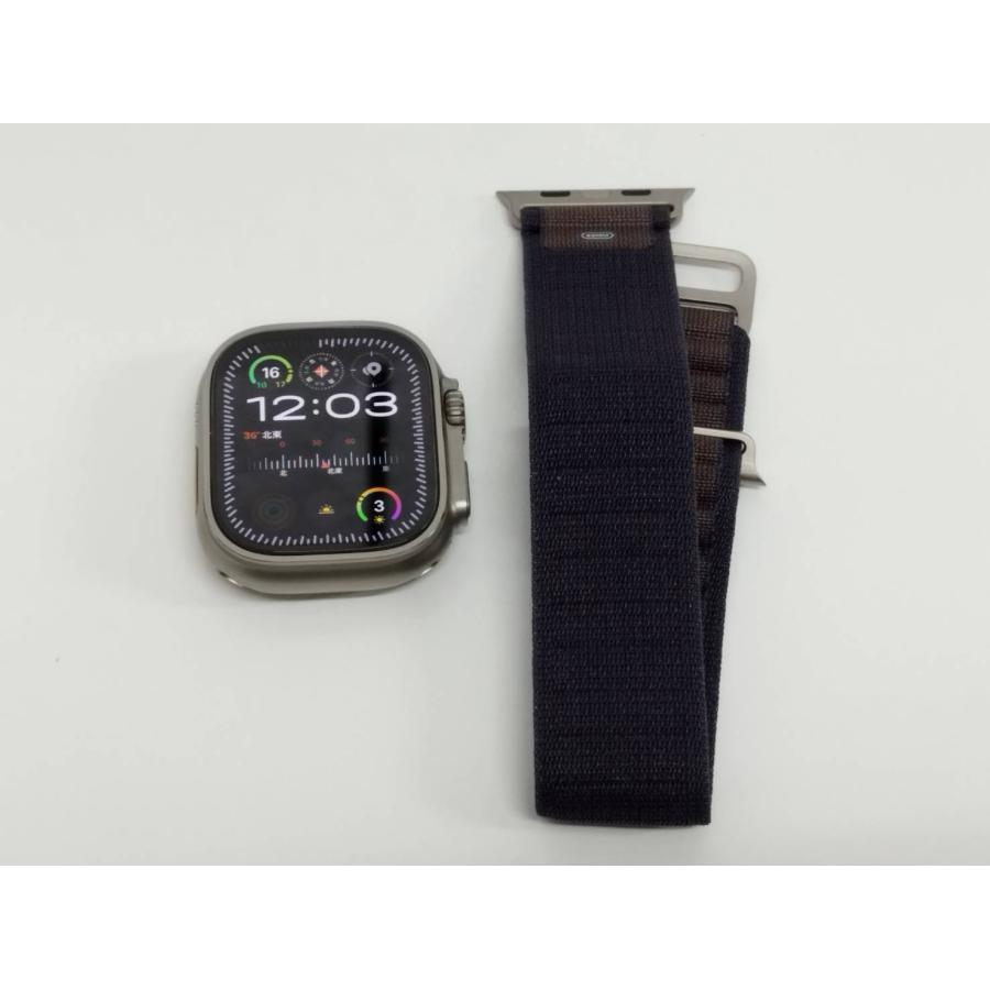 【良品】Apple Watch Ultra 2/GPS+セルラー/49mm/A2986/チタニウム〈MRET3J/A〉 良品】Apple Watch Ultra 2/GPS+セルラー/49mm/A2986/チタニウム