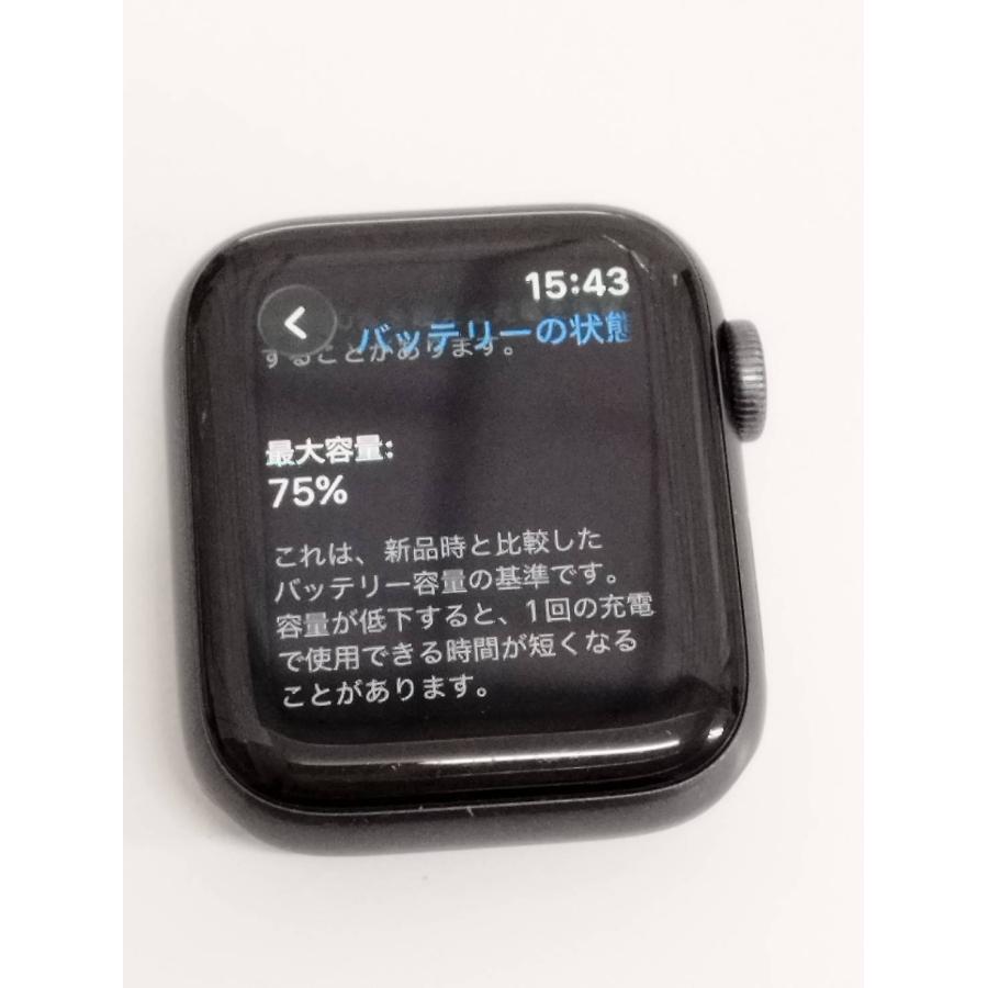 Apple Watch Series 6/GPS/40mm/A2291/スペースグレー〈MG133J/A〉 (3 