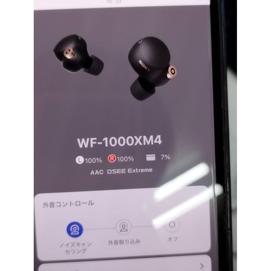SONY WF-1000XM4/ブラック/ワイヤレスイヤホン/左耳のみ！〈Model