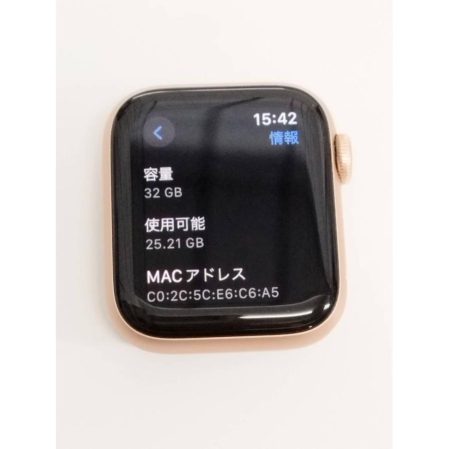 Apple Watch SE 第1世代/GPS/40mm/A2351/ゴールド〈MKQ03J/A〉 (8
