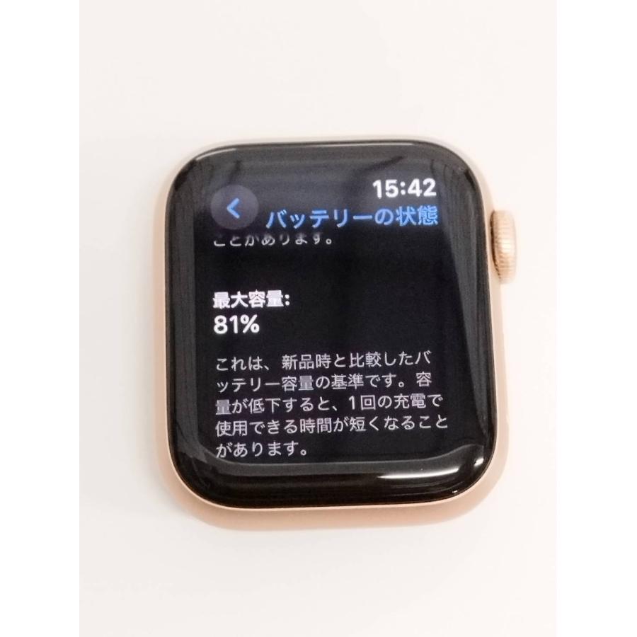 Apple Watch SE 第1世代/GPS/40mm/A2351/ゴールド〈MKQ03J/A〉 (8