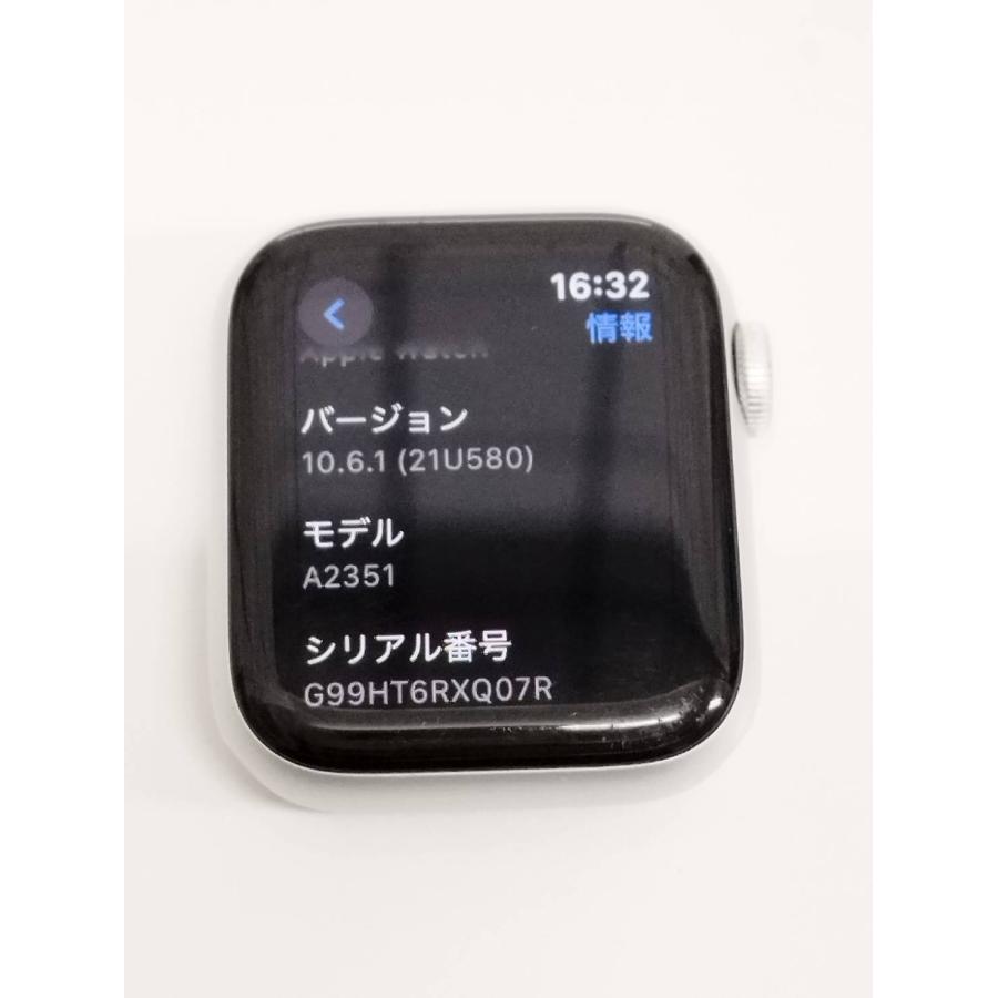 Apple Watch SE 第1世代/GPS/40mm/A2351/シルバー〈MKQ93J/A〉 : 中古