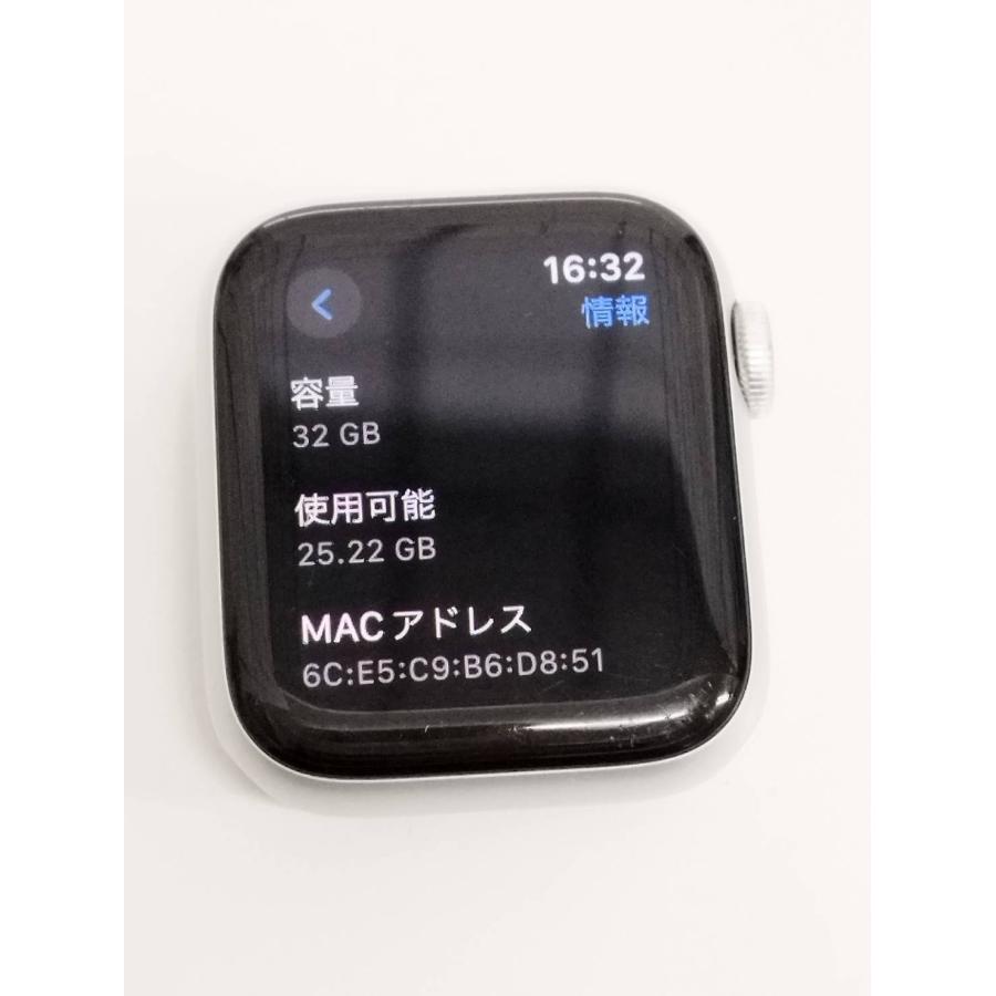 Apple Watch SE 第1世代/GPS/40mm/A2351/シルバー〈MKQ93J/A〉 : 中古 
