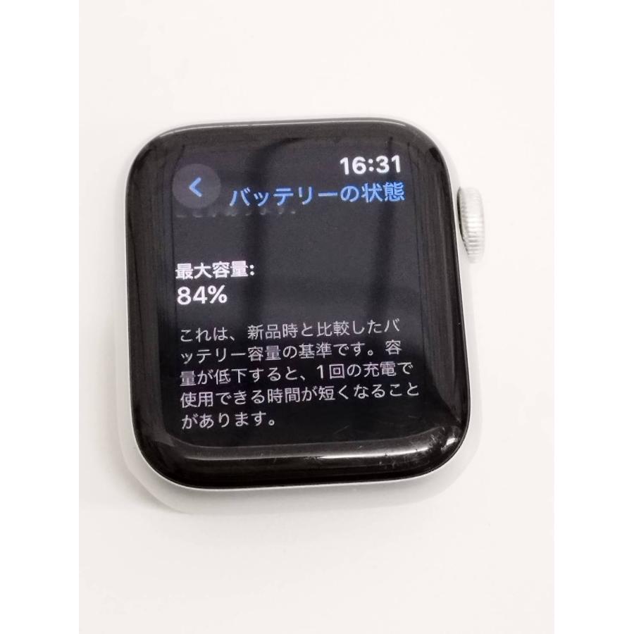 Apple Watch SE 第1世代/GPS/40mm/A2351/シルバー〈MKQ93J/A〉 : 中古