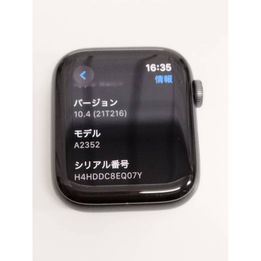Apple Watch SE 第1世代/GPS/44mm/A2352/スペースグレー〈MYDT2J/A 
