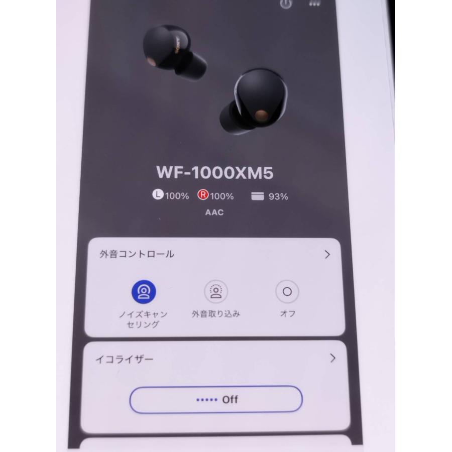 美品】SONY WF-1000XM5/YY2963/ワイヤレスイヤホン/右耳のみ 
