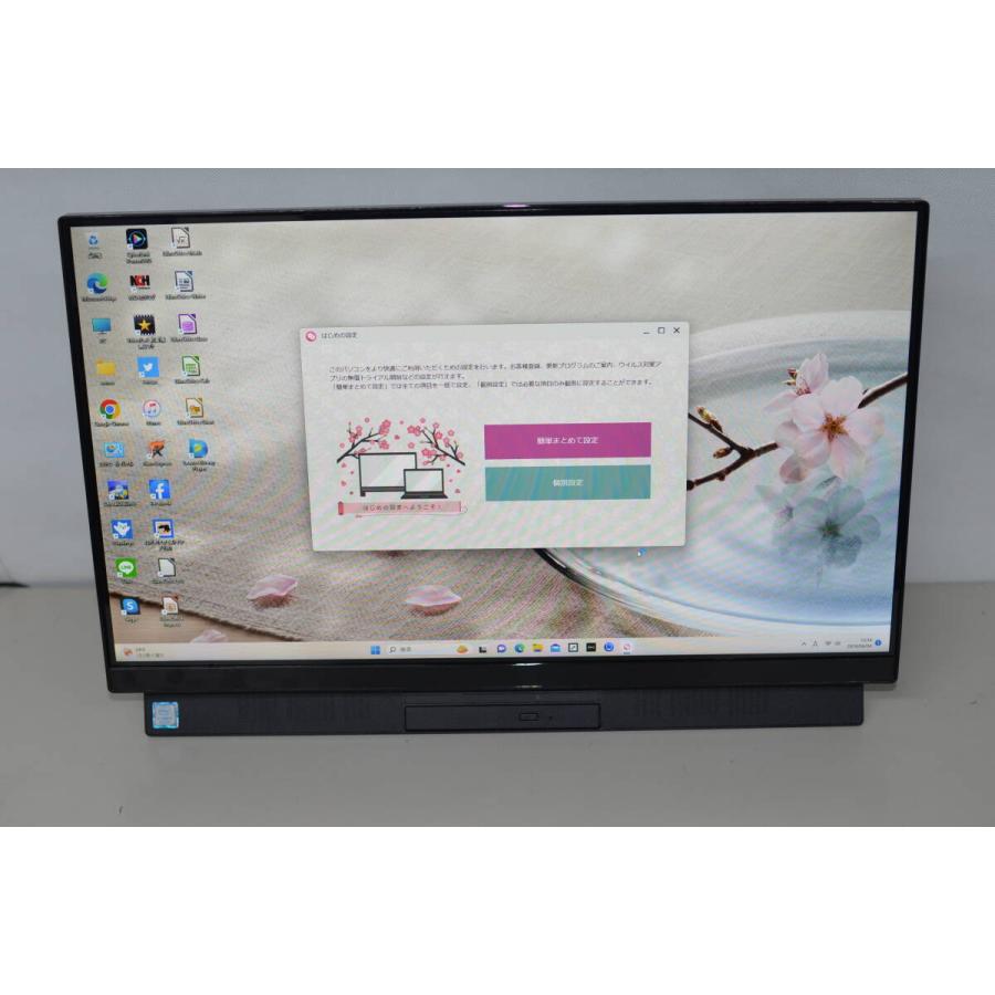 中古良品一体型パソコン Windows11+office NEC DA770/M Core i7-8565U
