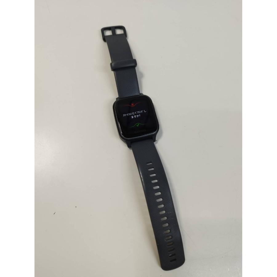 GARMIN - GARMIN VENU SQ Shadow GPS スマートウォッチ Garmin Venu® SQ 2 (Slate/Shadow Gray) GPS smartwatch at