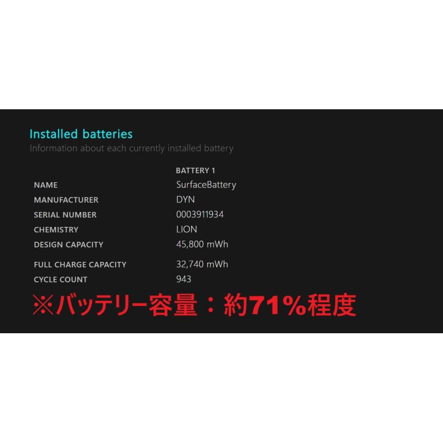 Surface Laptop 3/intel Core i5/256GB/8GB 竭、の画像
