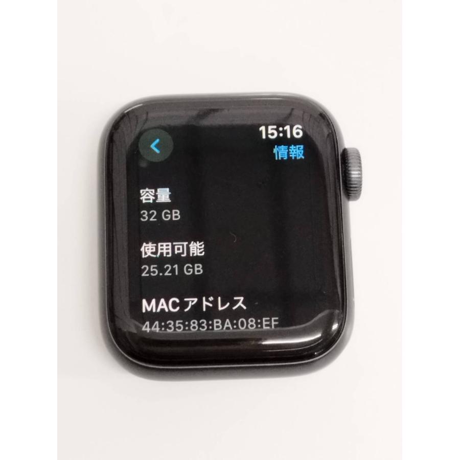 Apple Watch SE 第1世代/GPS/40mm/A2351/スペースグレー〈MYE02J/A