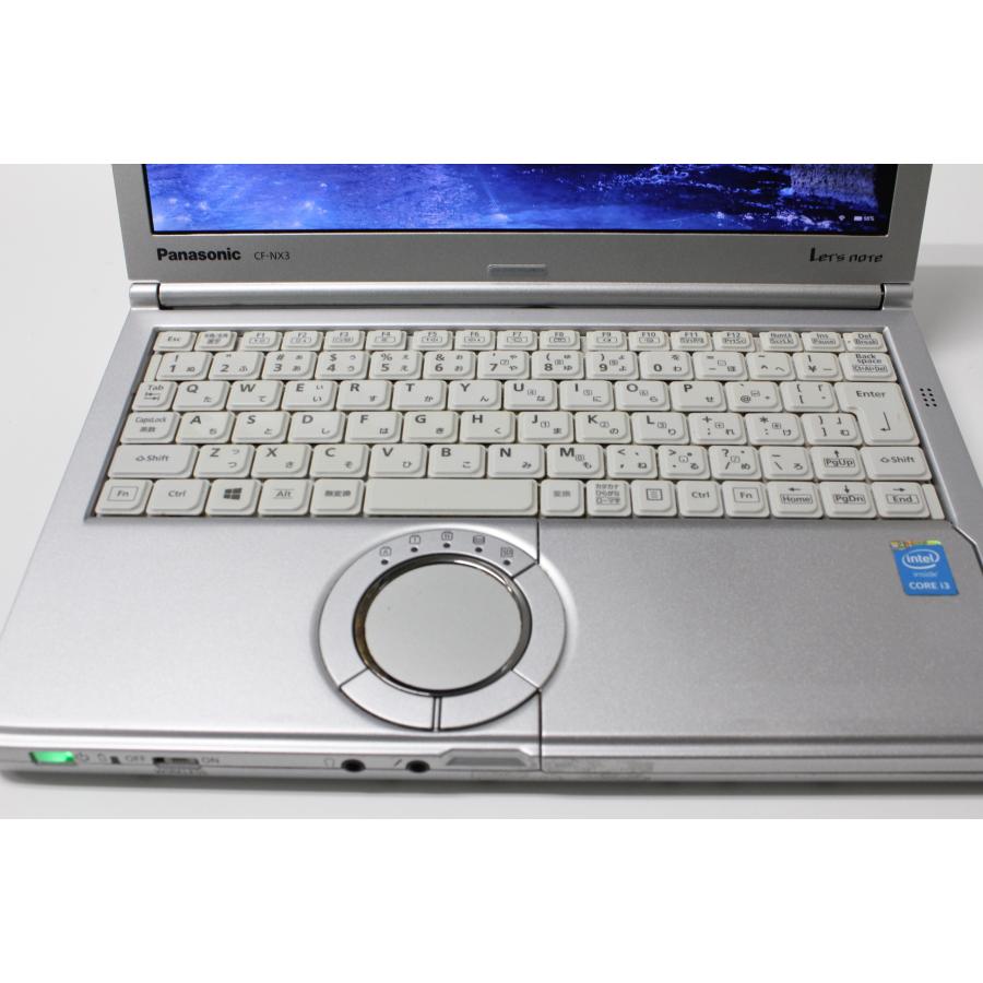 中古ノートPC】Panasonic〈レッツノート NX3〉Intel Core i3/SSD240GB