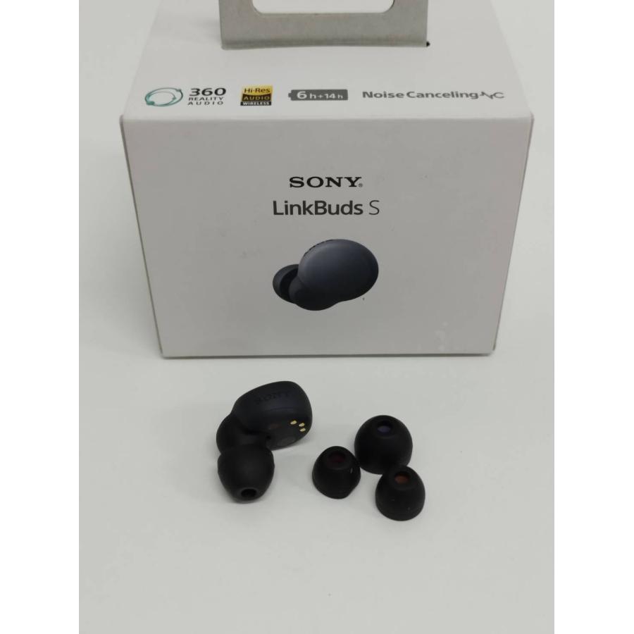 YY2950 ワイヤレスイヤホン ブラック 良品】SONY LinkBuds S/WF-LS900N/YY2950/ワイヤレスイヤホン/ブラック