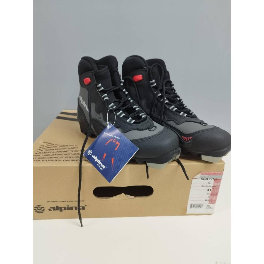 【未使用】Alpina アルピナ 50A7-1K T5/クロスカントリースキー用ブーツ/US8/26.5cm | 