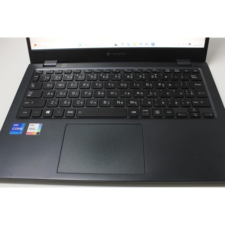 【中古ノートパソコン】東芝〈dynabook P1-G6PD-BL〉第11世代Core i7/SSD512GB/メモリ8GB/Windows11 (4) |  | 04