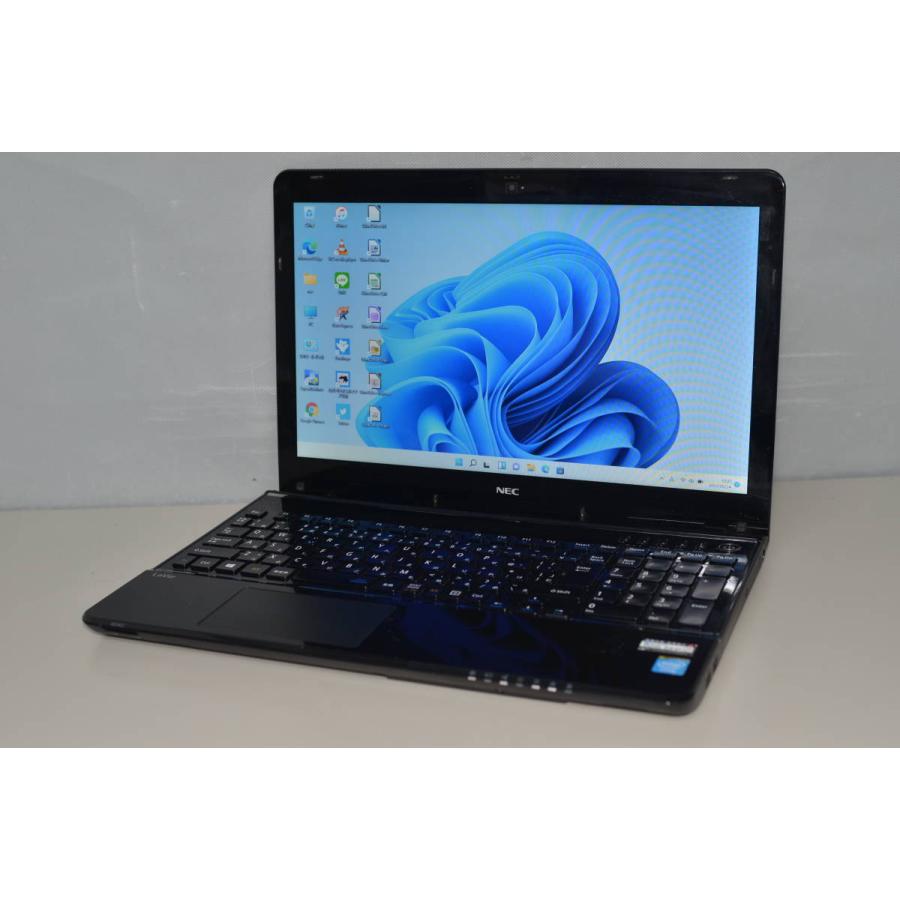 良品ノートパソコン Windows11+office 爆速SSD256GB NEC LS150/R 