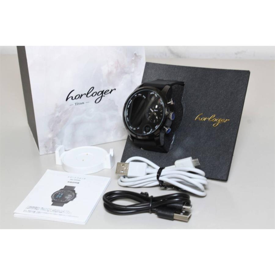 超美品】horloger Titan〈HG-TITAN〉スマートウォッチ ⑤