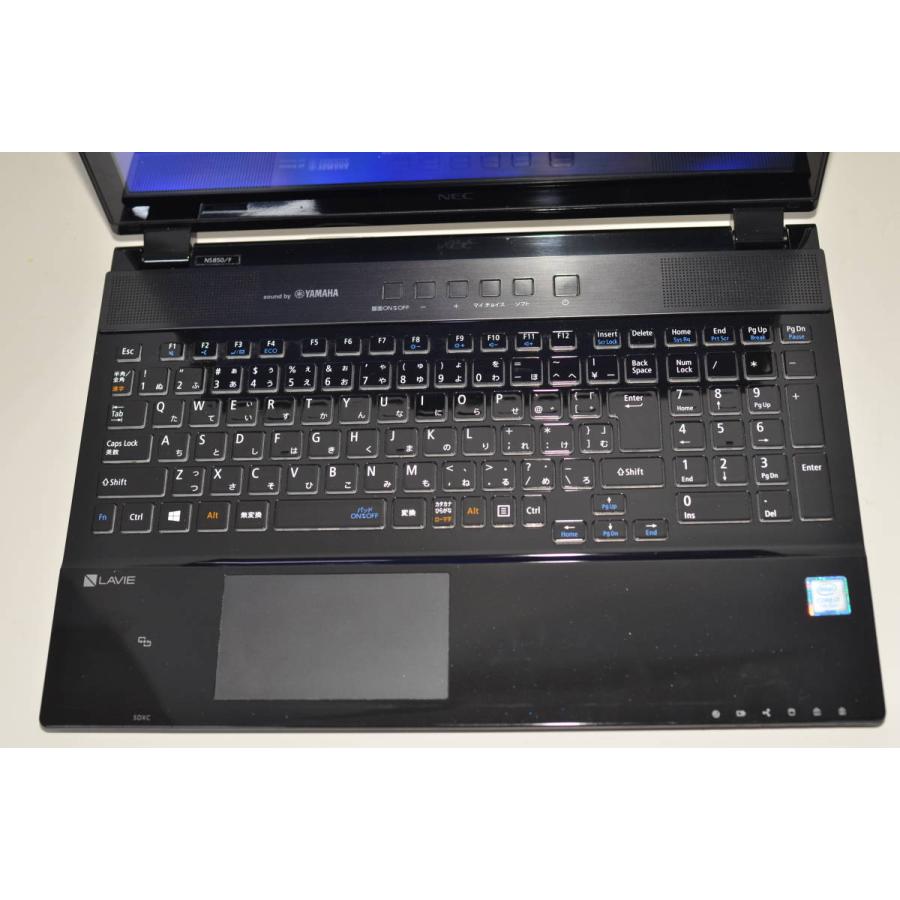中古良品ノートパソコン NEC NS850/N Windows11+office 爆速SSD256GB+