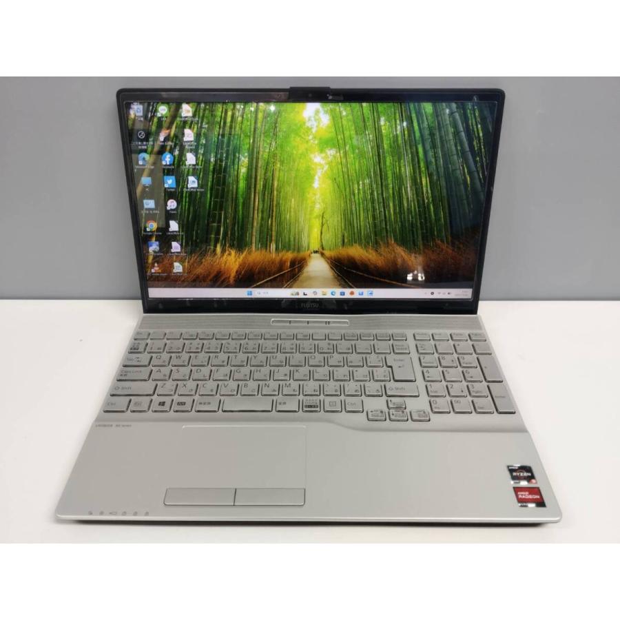 中古良品ノートパソコン 富士通 AH45/F3 Windows11+office 爆速