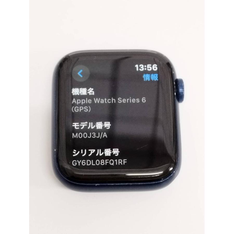 Apple Watch Series 6/GPS/44mm/A2292/ブルー〈M00J3J/A〉 (9) : 中古