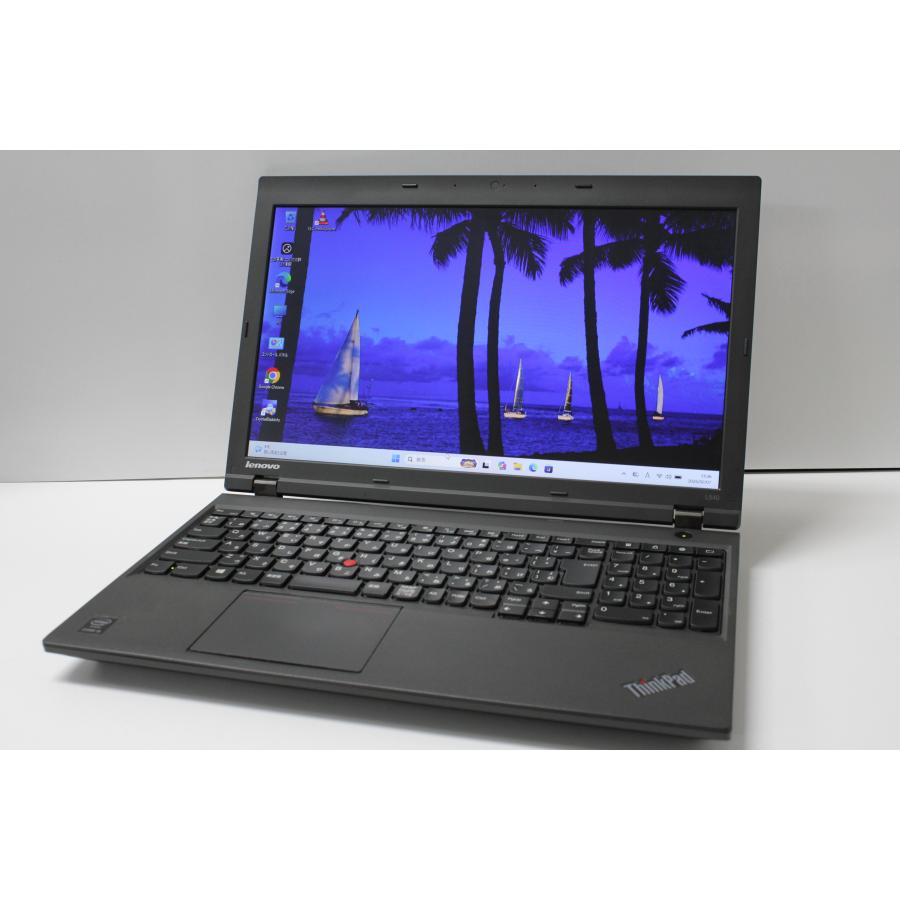 中古ノートPC】Lenovo〈ThinkPad L540〉Intel Core i5/SSD128GB/メモリ