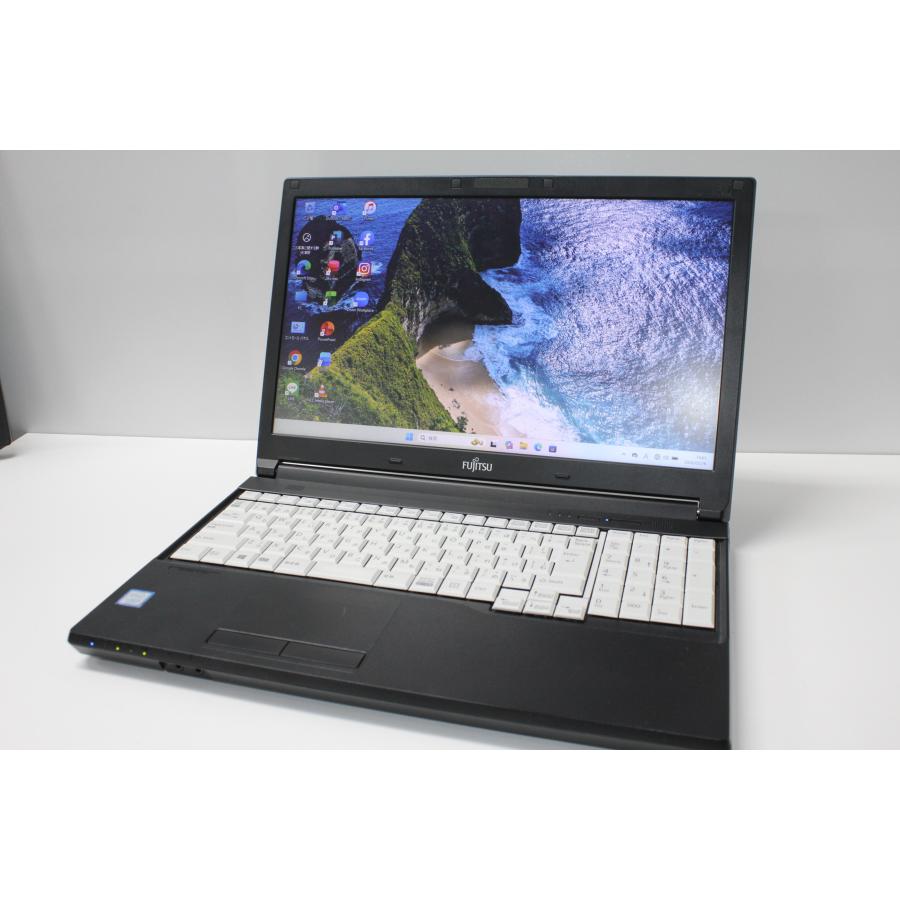 中古ノートPC】富士通〈LIFEBOOK A577/S〉Intel Core i3/SSD240GB