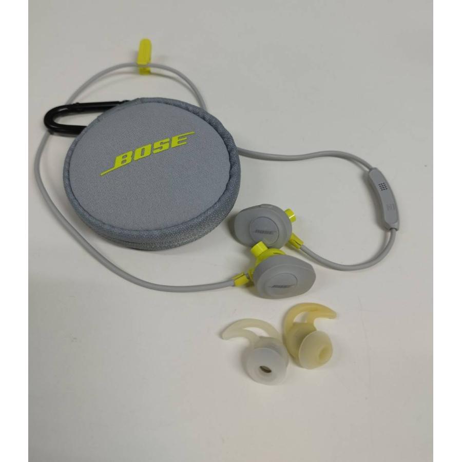 訳アリ】BOSE SoundSport/AI1/ワイヤレスイヤホン/シトロン : 中古