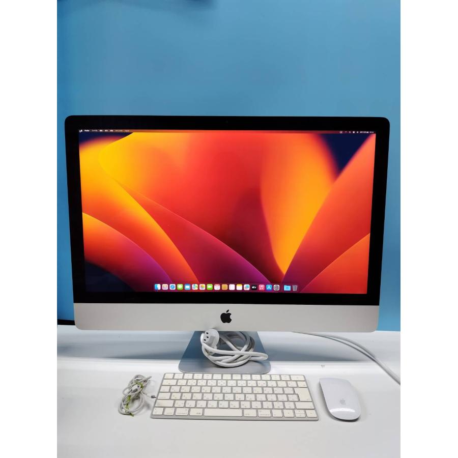 iMac（Retina 5K,27インチ,2017）HDD1.03TB/8GB〈MRT32J/A〉 : 中古
