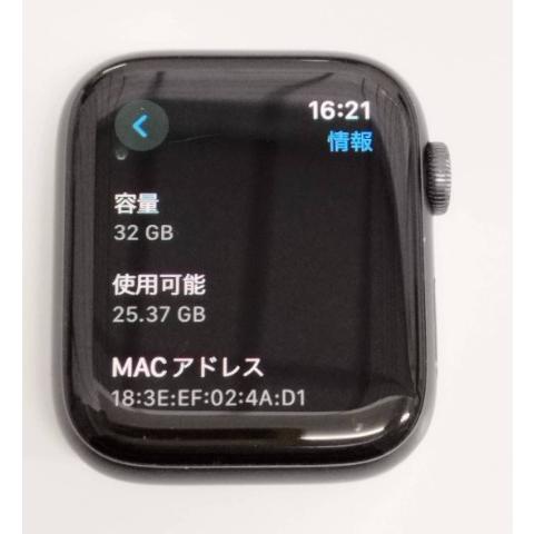 Apple Watch Nike SE 第1世代/GPS/44mm/A2352/スペースグレイ/アップルウォッチ/純正バンド/本体〈MYYK2J/A〉バッテリー71％ |  | 07