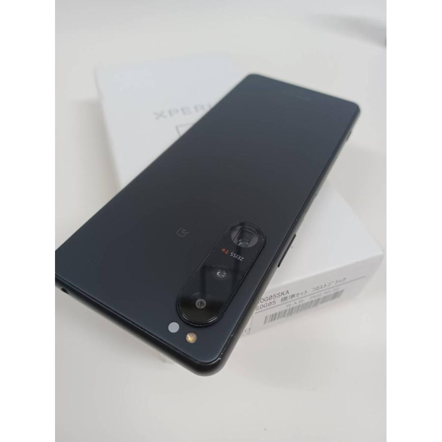 SIMロック解除済/赤ロム補償】 SONY XPERIA 5 III SOG05/128GB : 中古