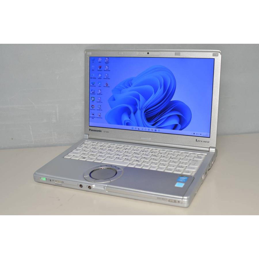 日本製 中古軽量ノートPC 最新Windows11 爆速SSD120GB Panasonic CF-SX3JDHCS Core i5-4310U/メモリ8GB/12.1インチ/無線/カメラ/DVDマルチ | 